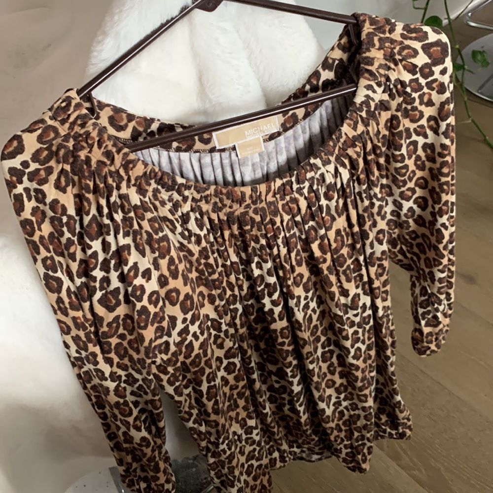 MK Animal Print Top Size M